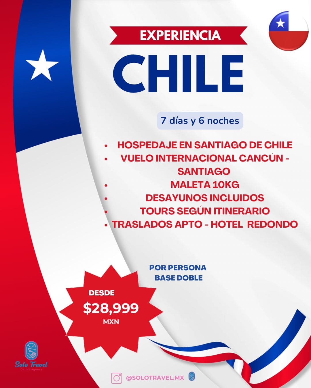 Paquete de viaje a Chile - Santiago